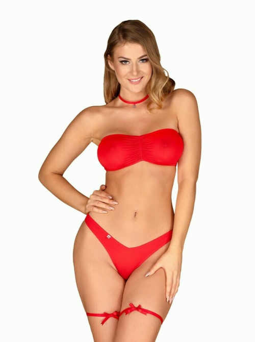 Vánoční jedinečný erotický kostým Kissmas set - Obssesive
